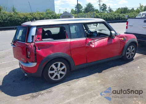2008 Mini Cooper Clubman из США, поврежденный, VIN WMWML33538TJ46594